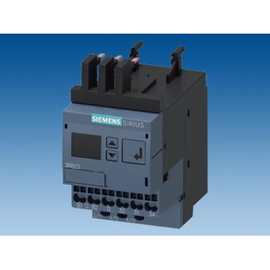 3RR2241-2FA30 - Monitoring relay, can be mounted to Contactor 3RT2, Size S00 standard, digitally adjustable Apparant - Siemens - Monitoring relay, can be mounted to Contactor 3RT2, Size S00 standard, digitally adjustable Apparant - Siemens - 3