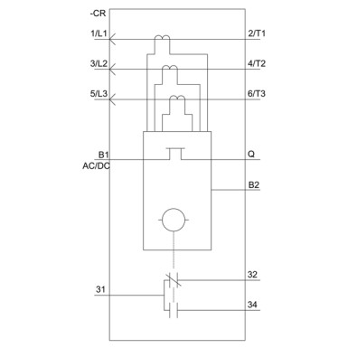 3RR2242-1FA30 - Monitoring relay, can be mounted to Contactor 3RT2, Size S0 standard, digitally adjustable Apparant/ - Siemens - Monitoring relay, can be mounted to Contactor 3RT2, Size S0 standard, digitally adjustable Apparant/ - Siemens - 3