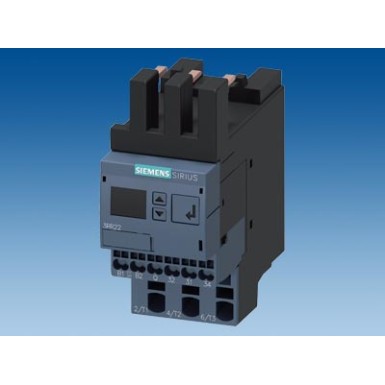 3RR2242-2FA30 - Monitoring relay, can be mounted to Contactor 3RT2, Size S0 standard, digitally adjustable Apparant/ - Siemens - Monitoring relay, can be mounted to Contactor 3RT2, Size S0 standard, digitally adjustable Apparant/ - Siemens - 1