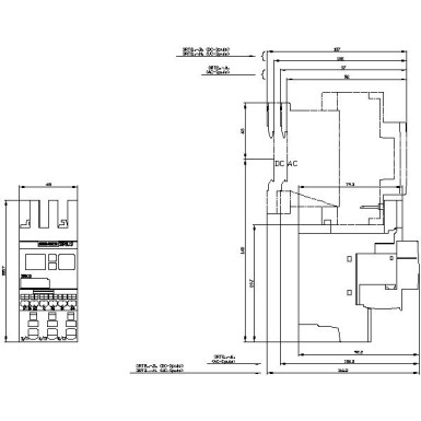 3RR2242-2FA30 - Monitoring relay, can be mounted to Contactor 3RT2, Size S0 standard, digitally adjustable Apparant/ - Siemens - Monitoring relay, can be mounted to Contactor 3RT2, Size S0 standard, digitally adjustable Apparant/ - Siemens - 3