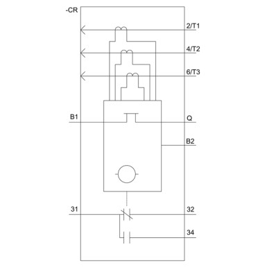 3RR2243-1FA30 - Monitoring relay, can be mounted to Contactor 3RT2, Size S2 standard, digitally adjustable Apparant/ - Siemens - Monitoring relay, can be mounted to Contactor 3RT2, Size S2 standard, digitally adjustable Apparant/ - Siemens - 2