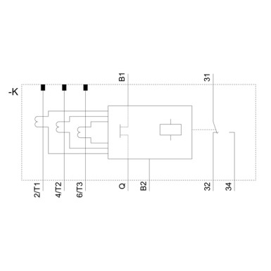 3RR2243-1FA30 - Monitoring relay, can be mounted to Contactor 3RT2, Size S2 standard, digitally adjustable Apparant/ - Siemens - Monitoring relay, can be mounted to Contactor 3RT2, Size S2 standard, digitally adjustable Apparant/ - Siemens - 4