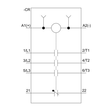 3RT2015-1AB02 - Power contactor, AC-3 7 A, 3 kW / 400 V 1 NC, 24 V AC, 50 / 60 Hz 3-pole, Size S00 screw terminal - Siemens - Power contactor, AC-3 7 A, 3 kW / 400 V 1 NC, 24 V AC, 50 / 60 Hz 3-pole, Size S00 screw terminal - Siemens - 1