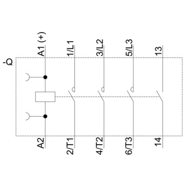 3RT2015-1BB41 - Power contactor, AC-3 7 A, 3 kW / 400 V 1 NO, 24 V DC 3-pole, Size S00 screw terminal - Siemens - Power contactor, AC-3 7 A, 3 kW / 400 V 1 NO, 24 V DC 3-pole, Size S00 screw terminal - Siemens - 1