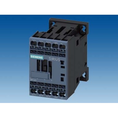 3RT2015-2AB01 - Power contactor, AC-3 7 A, 3 kW / 400 V 1 NO, 24 V AC, 50 / 60 Hz 3-pole, Size S00 Spring-type termi - Siemens - Power contactor, AC-3 7 A, 3 kW / 400 V 1 NO, 24 V AC, 50 / 60 Hz 3-pole, Size S00 Spring-type termi - Siemens - 3