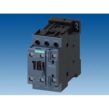 3RT2024-1BB40 - Power contactor, AC-3 12 A, 5.5 kW / 400 V 1 NO + 1 NC, 24 V DC 3-pole, Size S0 screw terminal - Siemens - Power contactor, AC-3 12 A, 5.5 kW / 400 V 1 NO + 1 NC, 24 V DC 3-pole, Size S0 screw terminal - Siemens - 0