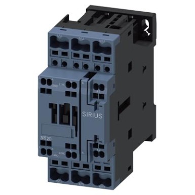 3RT2024-2AB00 - Power contactor, AC-3 12 A, 5.5 kW / 400 V 1 NO + 1 NC, 24 V AC, 50 Hz 3-pole, Size S0 Spring-type t - Siemens - Power contactor, AC-3 12 A, 5.5 kW / 400 V 1 NO + 1 NC, 24 V AC, 50 Hz 3-pole, Size S0 Spring-type t - Siemens - 3