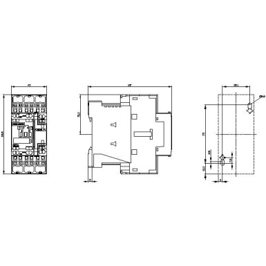 3RT2024-2BB40 - Power contactor, AC-3 12 A, 5.5 kW / 400 V 1 NO + 1 NC, 24 V DC 3-pole, Size S0 Spring-type terminal - Siemens - Power contactor, AC-3 12 A, 5.5 kW / 400 V 1 NO + 1 NC, 24 V DC 3-pole, Size S0 Spring-type terminal - Siemens - 2