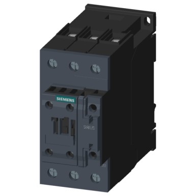 3RT2035-1AB00 - Power contactor, AC-3 40 A, 18.5 kW / 400 V 1 NO + 1 NC, 24 V AC 50 Hz, 3-pole, Size S2, screw termi - Siemens - Power contactor, AC-3 40 A, 18.5 kW / 400 V 1 NO + 1 NC, 24 V AC 50 Hz, 3-pole, Size S2, screw termi - Siemens - 3