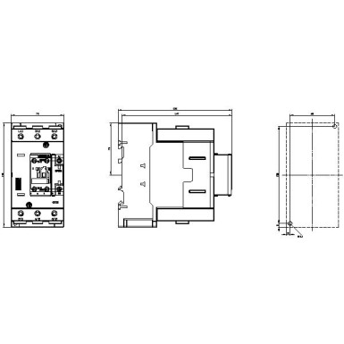 3RT2045-1AB00 - Power contactor, AC-3 80 A, 37 kW / 400 V 1 NO + 1 NC, 24 V AC, 50 Hz 3-pole, 3 NO, Size S3 screw te - Siemens - Power contactor, AC-3 80 A, 37 kW / 400 V 1 NO + 1 NC, 24 V AC, 50 Hz 3-pole, 3 NO, Size S3 screw te - Siemens - 2