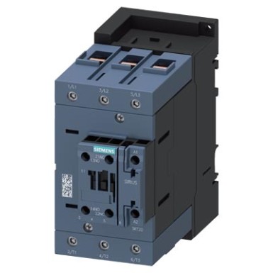 3RT2045-1AB00 - Power contactor, AC-3 80 A, 37 kW / 400 V 1 NO + 1 NC, 24 V AC, 50 Hz 3-pole, 3 NO, Size S3 screw te - Siemens - Power contactor, AC-3 80 A, 37 kW / 400 V 1 NO + 1 NC, 24 V AC, 50 Hz 3-pole, 3 NO, Size S3 screw te - Siemens - 3