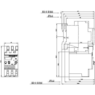 3RU2126-1CC0 - Overload relay 1.8...2.5 A Thermal For motor protection Size S0, Class 10 Contactor mounting Main ci - Siemens - Overload relay 1.8...2.5 A Thermal For motor protection Size S0, Class 10 Contactor mounting Main ci - Siemens - 3