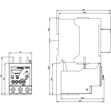 3RU2136-4AB0 - Overload relay 11...16 A Thermal For motor protection Size S2, Class 10 Contactor mounting Main circ - Siemens - Overload relay 11...16 A Thermal For motor protection Size S2, Class 10 Contactor mounting Main circ - Siemens - 3