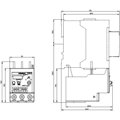 3RU2136-4AD0 - Overload relay 11...16 A Thermal For motor protection Size S2, Class 10 Contactor mounting Main circ - Siemens - Overload relay 11...16 A Thermal For motor protection Size S2, Class 10 Contactor mounting Main circ - Siemens - 2