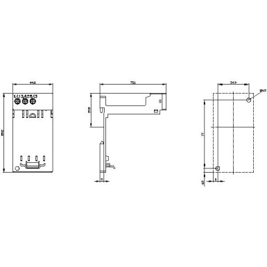 3RU2916-3AA01 - Stand-alone assembly support for 3RU21/3RB30/3RB31/3RR2 Size S00 Stand-alone installation Main circu - Siemens - Stand-alone assembly support for 3RU21/3RB30/3RB31/3RR2 Size S00 Stand-alone installation Main circu - Siemens - 0