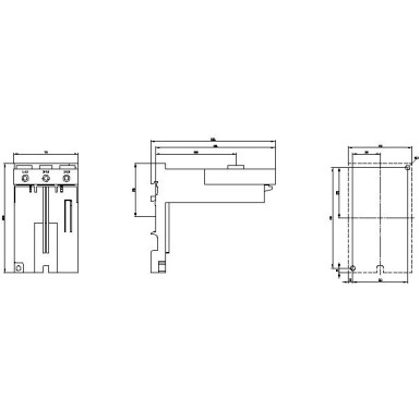 3RU2946-3AA01 - Stand-alone assembly support for 3RU21/3RB30/3RB31 Size S3 Main circuit: screw terminal - Siemens - Stand-alone assembly support for 3RU21/3RB30/3RB31 Size S3 Main circuit: screw terminal - Siemens - 0