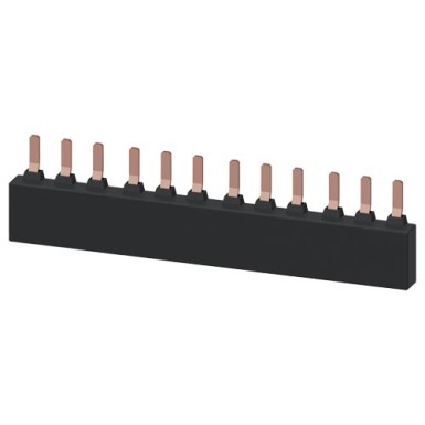 3RV1935-1C - 3-phase busbar for 4 circuit breakers Size S2 Modular spacing: 55 mm - Siemens - 3-phase busbar for 4 circuit breakers Size S2 Modular spacing: 55 mm - Siemens - 1