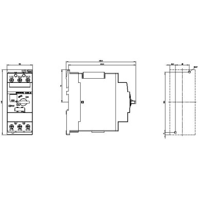 3RV2031-4BA10 - Circuit breaker size S2 for motor protection, CLASS 10 A-release 14...20 A N-release 260 A screw ter - Siemens - Circuit breaker size S2 for motor protection, CLASS 10 A-release 14...20 A N-release 260 A screw ter - Siemens - 4