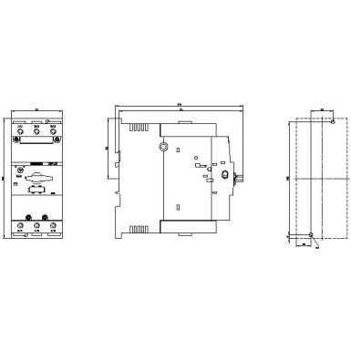 3RV2041-4FA10 - Circuit breaker size S3 for motor protection, CLASS 10 A-release 28...40 A N-release 520 A screw ter - Siemens - Circuit breaker size S3 for motor protection, CLASS 10 A-release 28...40 A N-release 520 A screw ter - Siemens - 3