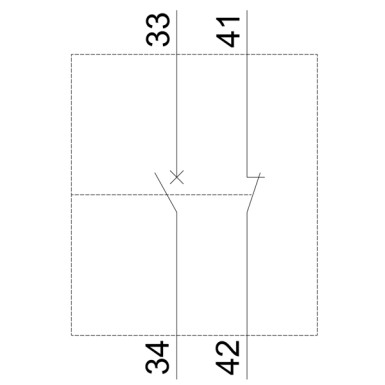 3RV2901-1A - Auxiliary switch can be mounted on the side 1 NO+1 NC screw terminal for circuit breaker 3RV2 - Siemens - Auxiliary switch can be mounted on the side 1 NO+1 NC screw terminal for circuit breaker 3RV2 - Siemens - 0