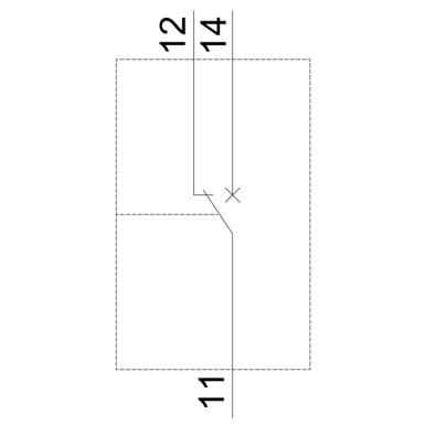 3RV2901-1D - Auxiliary switch transverse 1 CO, screw terminal for circuit breaker 3RV2 - Siemens - Auxiliary switch transverse 1 CO, screw terminal for circuit breaker 3RV2 - Siemens - 3