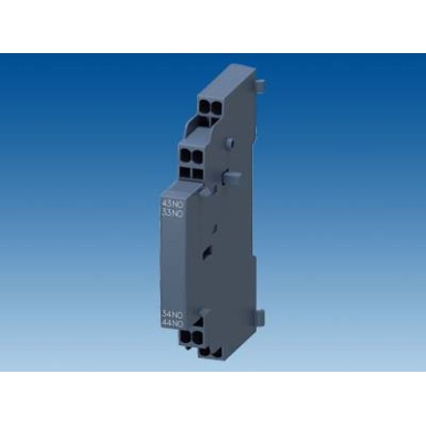 3RV2901-2B - Auxiliary switch can be mounted on the side 2 NO spring-type terminal for circuit breaker 3RV2 - Siemens - Auxiliary switch can be mounted on the side 2 NO spring-type terminal for circuit breaker 3RV2 - Siemens - 4