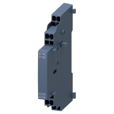 3RV2901-2C - Auxiliary switch can be mounted on the side 2 NC spring-type terminal for circuit breaker 3RV2 - Siemens - Auxiliary switch can be mounted on the side 2 NC spring-type terminal for circuit breaker 3RV2 - Siemens - 0