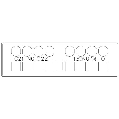 3RV2901-2E - Auxiliary switch transverse 1 NO+1 NC spring-type terminal for circuit breaker 3RV2 - Siemens - Auxiliary switch transverse 1 NO+1 NC spring-type terminal for circuit breaker 3RV2 - Siemens - 0