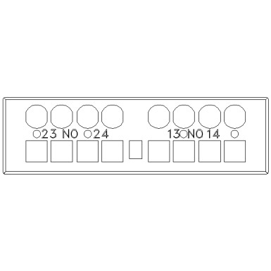 3RV2901-2F - Auxiliary switch transverse 2 NO spring-type terminal for circuit breaker 3RV2 - Siemens - Auxiliary switch transverse 2 NO spring-type terminal for circuit breaker 3RV2 - Siemens - 1