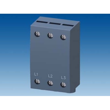 3RV2915-5B - 3-phase supply terminal for 3-phase busbar Size S0 and S00 connection from below - Siemens - 3-phase supply terminal for 3-phase busbar Size S0 and S00 connection from below - Siemens - 0