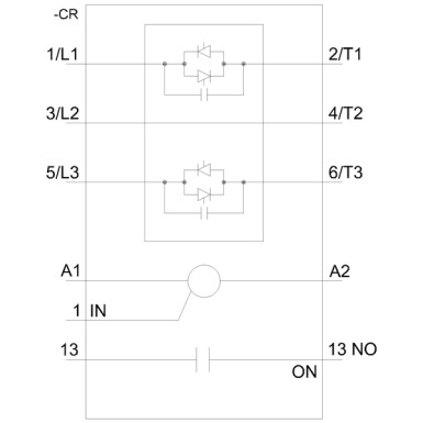 3RW3013-1BB04 - SIRIUS soft starter S00 3.6 A, 1.5 kW/400 V, 40 °C 200-480 V AC, 24 V AC/DC Screw terminals - Siemens - SIRIUS soft starter S00 3.6 A, 1.5 kW/400 V, 40 °C 200-480 V AC, 24 V AC/DC Screw terminals - Siemens - 2