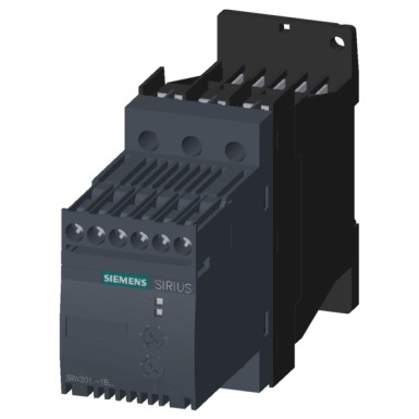 3RW3013-1BB04 - SIRIUS soft starter S00 3.6 A, 1.5 kW/400 V, 40 °C 200-480 V AC, 24 V AC/DC Screw terminals - Siemens - SIRIUS soft starter S00 3.6 A, 1.5 kW/400 V, 40 °C 200-480 V AC, 24 V AC/DC Screw terminals - Siemens - 3