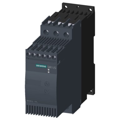 3RW3026-1BB04 - SIRIUS soft starter S0 25 A, 11 kW/400 V, 40 °C 200-480 V AC, 24 V AC/DC Screw terminals - Siemens - SIRIUS soft starter S0 25 A, 11 kW/400 V, 40 °C 200-480 V AC, 24 V AC/DC Screw terminals - Siemens - 2