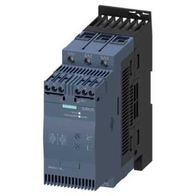 3RW3036-1BB04 - SIRIUS soft starter S2 45 A, 22 kW/400 V, 40 °C 200-480 V AC, 24 V AC/DC Screw terminals - Siemens - SIRIUS soft starter S2 45 A, 22 kW/400 V, 40 °C 200-480 V AC, 24 V AC/DC Screw terminals - Siemens - 4