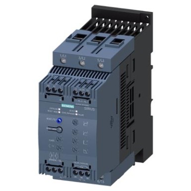 3RW4046-1BB04 - SIRIUS soft starter S3 80 A, 45 kW/400 V, 40 °C 200-480 V AC, 24 V AC/DC Screw terminals - Siemens - SIRIUS soft starter S3 80 A, 45 kW/400 V, 40 °C 200-480 V AC, 24 V AC/DC Screw terminals - Siemens - 3