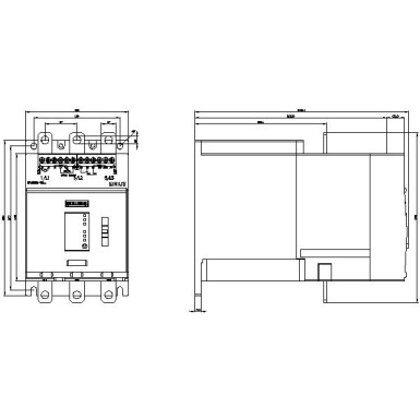 3RW5055-6AB04 - SIRIUS soft starter 200-480 V 143 A, 24 V AC/DC Screw terminals Analog output - Siemens - SIRIUS soft starter 200-480 V 143 A, 24 V AC/DC Screw terminals Analog output - Siemens - 0