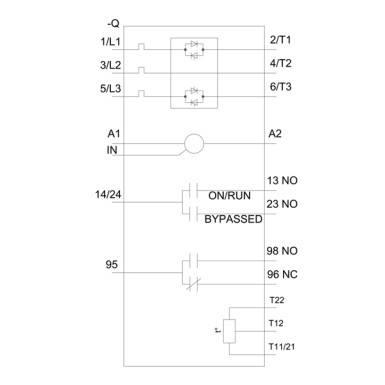 3RW5055-6TB04 - SIRIUS soft starter 200-480 V 143 A, 24 V AC/DC Screw terminals Thermistor input - Siemens - SIRIUS soft starter 200-480 V 143 A, 24 V AC/DC Screw terminals Thermistor input - Siemens - 3