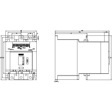 3RW5072-6AB04 - SIRIUS soft starter 200-480 V 210 A, 24 V AC/DC Screw terminals Analog output - Siemens - SIRIUS soft starter 200-480 V 210 A, 24 V AC/DC Screw terminals Analog output - Siemens - 2