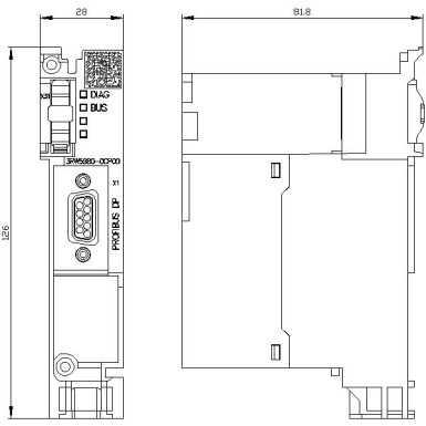 3RW5980-0CP00 - Communication module PROFIBUS - Siemens - Communication module PROFIBUS - Siemens - 2