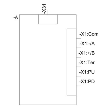 3RW5980-0CR00 - Communication module Modbus RTU - Siemens - Communication module Modbus RTU - Siemens - 3