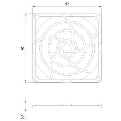 3RW5985-0FC00 - Fan cover for 3RW55 Size 5 and 3RW50 size S6 and S12 - Siemens - Fan cover for 3RW55 Size 5 and 3RW50 size S6 and S12 - Siemens - 2