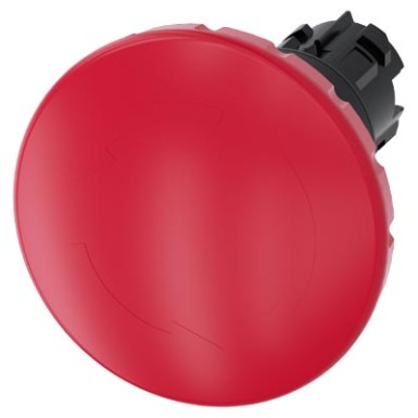 3SU1000-1JB20-0AA0 - EMERGENCY STOP mushroom pushbutton, 22 mm, round, plastic, red, 60 mm, positive latching, acc. to EN - Siemens - EMERGENCY STOP mushroom pushbutton, 22 mm, round, plastic, red, 60 mm, positive latching, acc. to EN - Siemens - 0