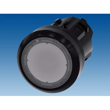 3SU1001-0AB70-0AA0 - Illuminated pushbutton, 22 mm, round, plastic, clear, pushbutton, flat momentary contact type - Siemens - Illuminated pushbutton, 22 mm, round, plastic, clear, pushbutton, flat momentary contact type - Siemens - 0