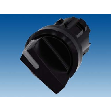 3SU1002-2BC10-0AA0 - Illuminable selector switch, 22 mm, round, plastic, black, Selector switch short, 2 switch positions - Siemens - Illuminable selector switch, 22 mm, round, plastic, black, Selector switch short, 2 switch positions - Siemens - 0