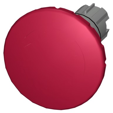 3SU1050-1JB20-0AA0 - EMERGENCY STOP mushroom pushbutton, 22 mm, round, metal, shiny, red, 60 mm, positive latching, acc. - Siemens - EMERGENCY STOP mushroom pushbutton, 22 mm, round, metal, shiny, red, 60 mm, positive latching, acc. - Siemens - 0