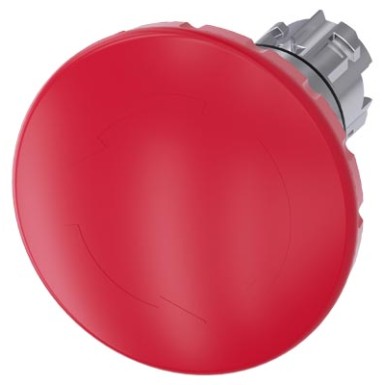 3SU1050-1JB20-0AA0 - EMERGENCY STOP mushroom pushbutton, 22 mm, round, metal, shiny, red, 60 mm, positive latching, acc. - Siemens - EMERGENCY STOP mushroom pushbutton, 22 mm, round, metal, shiny, red, 60 mm, positive latching, acc. - Siemens - 2