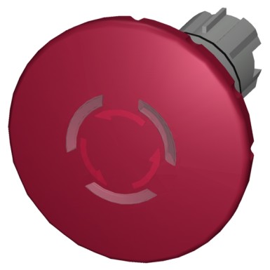 3SU1051-1JB20-0AA0 - EMERGENCY STOP mushroom pushbutton, illuminable, 22 mm, round, metal, shiny, red, 60 mm, positive la - Siemens - EMERGENCY STOP mushroom pushbutton, illuminable, 22 mm, round, metal, shiny, red, 60 mm, positive la - Siemens - 2