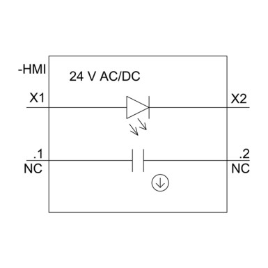 3SU1102-0AB20-1CA0 - Illuminated pushbutton, 22 mm, round, plastic, red, pushbutton, flat, momentary contact type, with h - Siemens - Illuminated pushbutton, 22 mm, round, plastic, red, pushbutton, flat, momentary contact type, with h - Siemens - 0