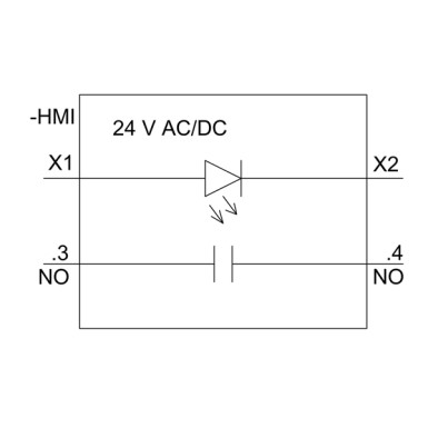 3SU1102-0AB50-1BA0 - Illuminated pushbutton, 22 mm, round, plastic, blue, pushbutton, flat, momentary contact type, with - Siemens - Illuminated pushbutton, 22 mm, round, plastic, blue, pushbutton, flat, momentary contact type, with - Siemens - 3