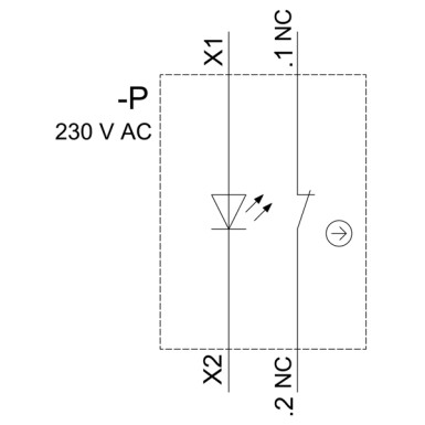 3SU1106-0AB20-1CA0 - Illuminated pushbutton, 22 mm, round, plastic, red, pushbutton, flat, momentary contact type, with h - Siemens - Illuminated pushbutton, 22 mm, round, plastic, red, pushbutton, flat, momentary contact type, with h - Siemens - 3